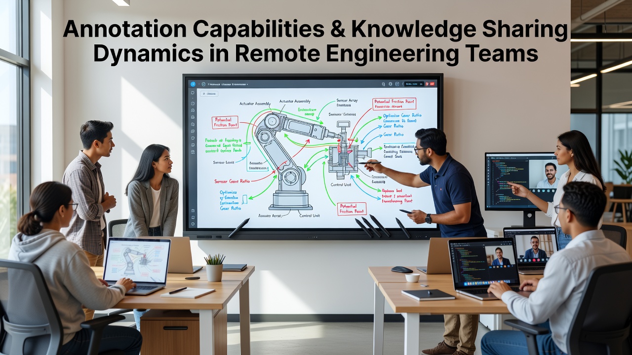 Examining How Annotation Capabilities Influence Knowledge Sharing Dynamics Among Remote Engineering Groups